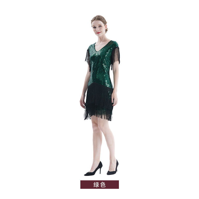 The Great Gatsby Dresses Elegant Retro Party Banquet Dress