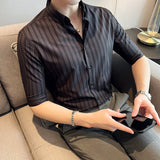 Men Shirts Business Casual Shirt