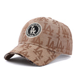 La 59fifty Hats Baseball Cap Cap Letter Embroidered Sun Hat