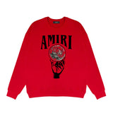 Amiri Sweatshirt Amiri Crew Sweatshirts Crew Neck Sweater
