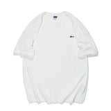 Men T Shirt Summer Casual Tops Men's Clothes Summer Wear Vintage Men's round Neck Short Sleeve Casual Loose Letter Embroidery T-shirt