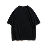 Men's T-shirt Summer Cartoon Bear Printed Half Sleeve round Neck Loose Short Sleeves T-shirt Men and Women