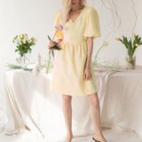 Women Bohemian Dress Women's Summer Cotton and Linen Dress