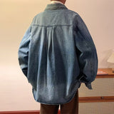 Denim Shirts Denim Jacket Men's and Women's Loose All-Match Casual Shirt