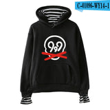 Juice WRLD in Loving Memory Hoodie Juice WRLD Peripheral Fashion Fake Two Pieces Printed Sweater for Women