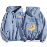 Tom and Jerry Hoodie Sweater Men's Autumn and Winter Long Sleeves Coat