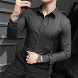 Men Shirts Business Casual Shirt