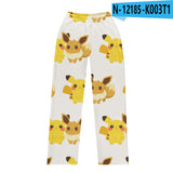 Men and Women Pokemon Pikachu Pant Children's Trousers