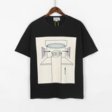 Cavempt Ce Life Cav @ Empt Ce Color Pull Print Men and Women Short Sleeve