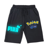 Men and Women Pokemon Pikachu Pant Pokemon Pokemon Bica Printed Children's Shorts