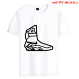 Back to the Future Costume Printed Men's and Women's T-shirt Summer Short Sleeve