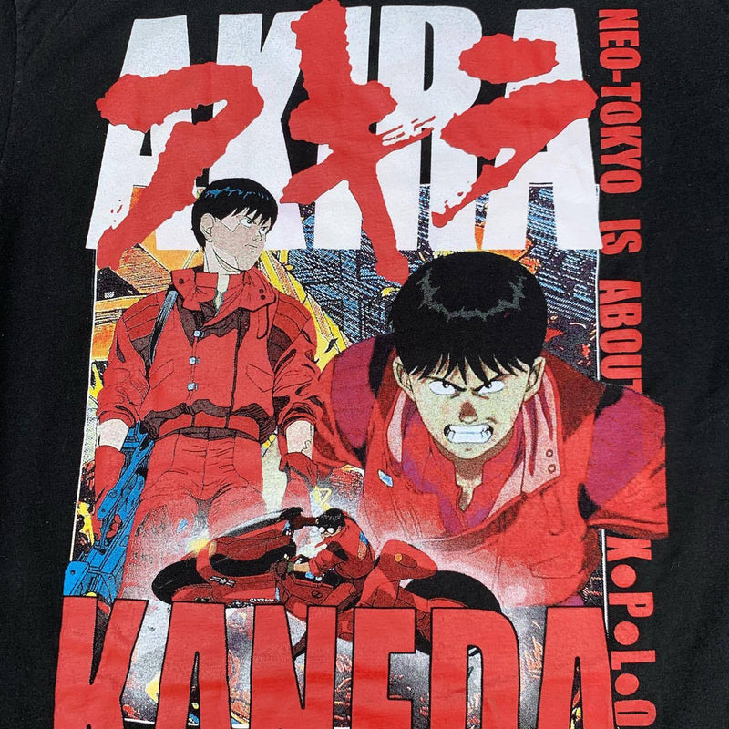 Akira T Shirt Vintage Japanese Anime Short Sleeve T-shirt Oversize