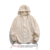 Men Sun Protection Clothing Sun Protection Clothing Men's Summer UV Protection Outdoor Sports Thin Loose Casual Jacket