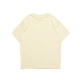 Men T Shirt Summer Casual Tops Men's Clothes Summer Wear Vintage Men's round Neck Short Sleeve Casual Loose Cartoon Animal Printed T-shirt