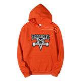 Thrasher Hoodie Hooded Sweater Loose Flame Sweater for Men