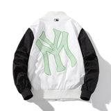 New York NYC Varsity Jacket Baseball Uniform Jacket Male