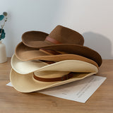 Straw Hat Summer Sun Shade Top Hat Sun-Proof Straw Hat