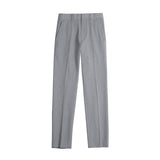 Men Trousers Summer Men's Slim Fit Suit Pants