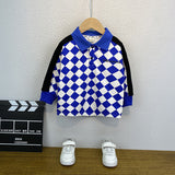 Toddler Boys Sweater Boys Autumn Clothing Polo Shirt Sweater