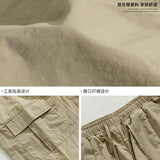 Men Cargo Pants Men's Overalls Men's Spring Loose Casual Pants