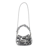 Jackie Kennedy Bag Pu Chain Bag