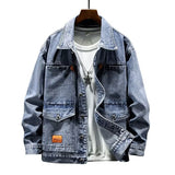 Denim Shirts Spring and Autumn Denim Jacket Men's Casual Jacket