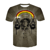 Juice WRLD T Shirt Rapper Juice WRLD Trendy 3D Printed T-shirt