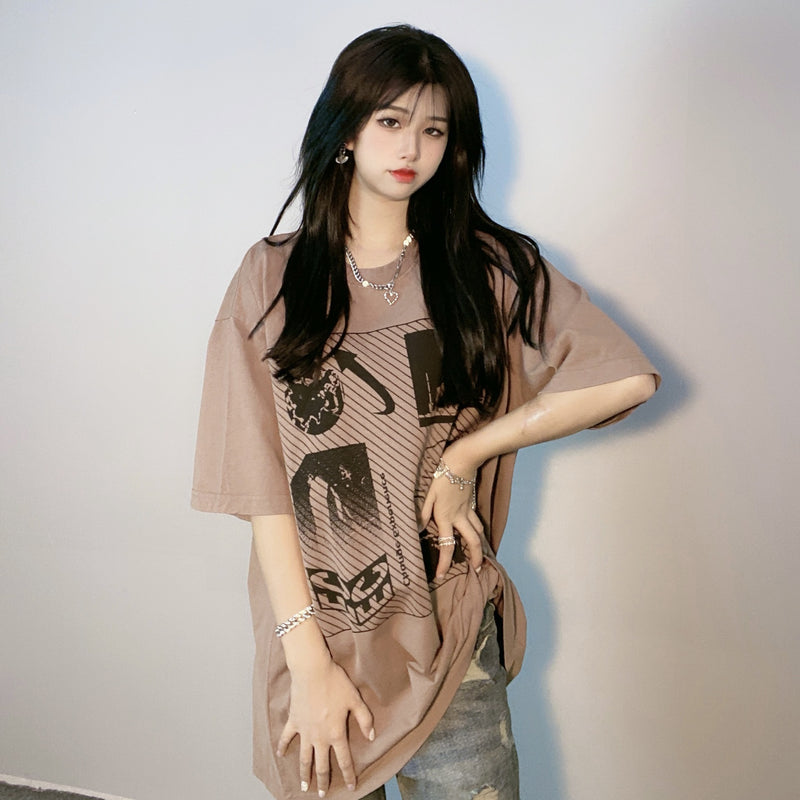 Cavempt CE Cave @ MPT C.E Loose round Neck Profile Short Sleeve