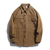 Denim Shirts Spring Loose Long Sleeve Denim Shirt Coat