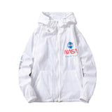Varsity Jacket Hooded Printed Coat Sun Protection Clothing