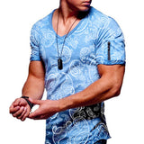 Man Tanks Men's Summer T-shirt Casual Sports Short Sleeve