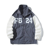 Varsity Jacket Stand-up Collar Jacket