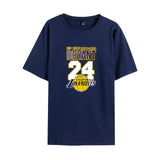 In Memory of Kobe T Shirt Spring Leisure Trendy Fashion Men and Women Short Sleeve