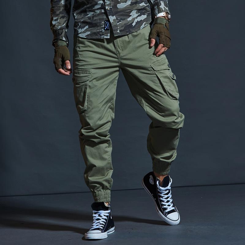 Tactics Style Outdoor Casual Pants Men's Casual Pants Slim Fit Skinny Camouflage Pants