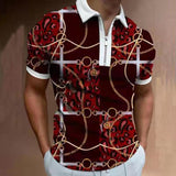 Polo Shirts Men's Polo Shirt Short-Sleeved T-shirt