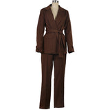 Women Blazar Pants Suit Spring and Autumn Women's Clothing Fashion Suit