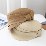Straw Hat Outdoor Sun Hat Sun Protection Octagonal Cap