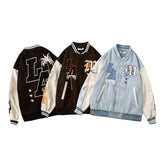 Blackair Jacket XINGX Coconut Embroidered Baseball Uniform