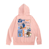 Tom and Jerry Hoodie Men's Hoodie Cartoon Sweater Men's and Women's Coats
