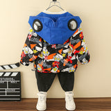 Toddler Boys Jackets Children's Ultraman Spider-Man Jacket Boy's Jacket Spring Clothes