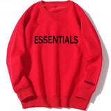 Fear Of God Fog Sweatshirt Essentials Double Line Brushed Hoody Tide Brand Letters