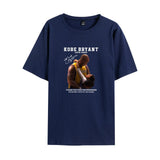 In Memory of Kobe T Shirt Spring Leisure Trendy Fashion Men and Women Short Sleeve