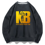 In Memory of Kobe T Shirt Men's Autumn Oversized Loose Coat Clothes