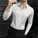 Men Shirts Business Casual Shirt