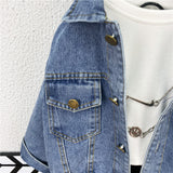 Toddler Boys Jackets Boys Autumn Wear Denim Jacket
