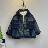 Toddler Boys Jackets Boys' Denim Jacket Children