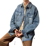 Denim Shirts Denim Jacket Men's and Women's Loose All-Match Casual Shirt