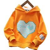Children Hoodie Sweatshirts Boys Hooded Sweatshirt Spring and Autumn Leisure Loose