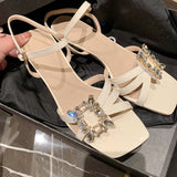 Nude Wide Fit Block Heels