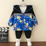 Toddler Boys Jackets Children's Ultraman Spider-Man Jacket Boy's Jacket Spring Clothes